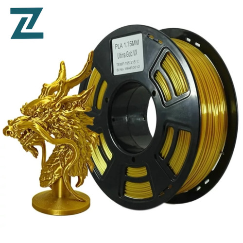 فیلامنت پرینتر سهبعدی Stronghero3D 1.75mm – رنگ طلایی، وزن ۱ کیلوگرم
